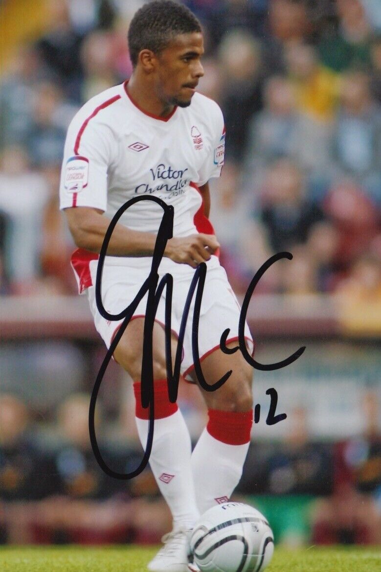 GARATH MCCLEARY HAND SIGNED 6X4 Photo Poster painting - FOOTBALL AUTOGRAPH - NOTTINGHAM FOREST 6