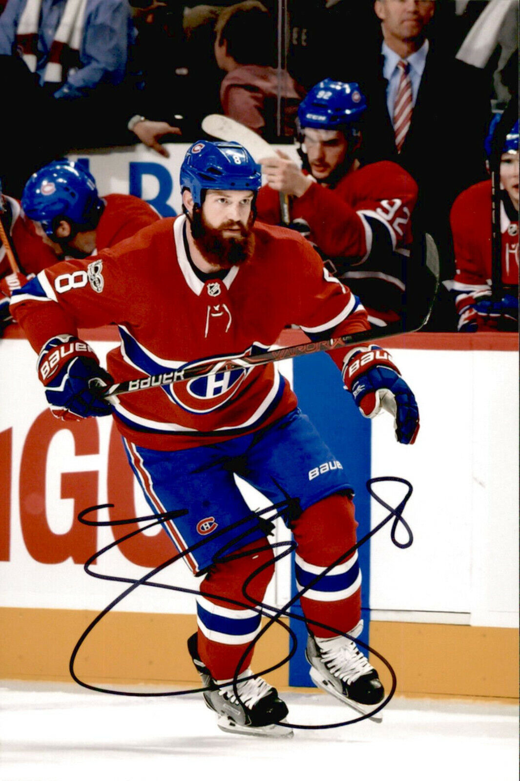 Jordie Benn SIGNED autographed 4x6 Photo Poster painting MONTREAL CANADIENS #5