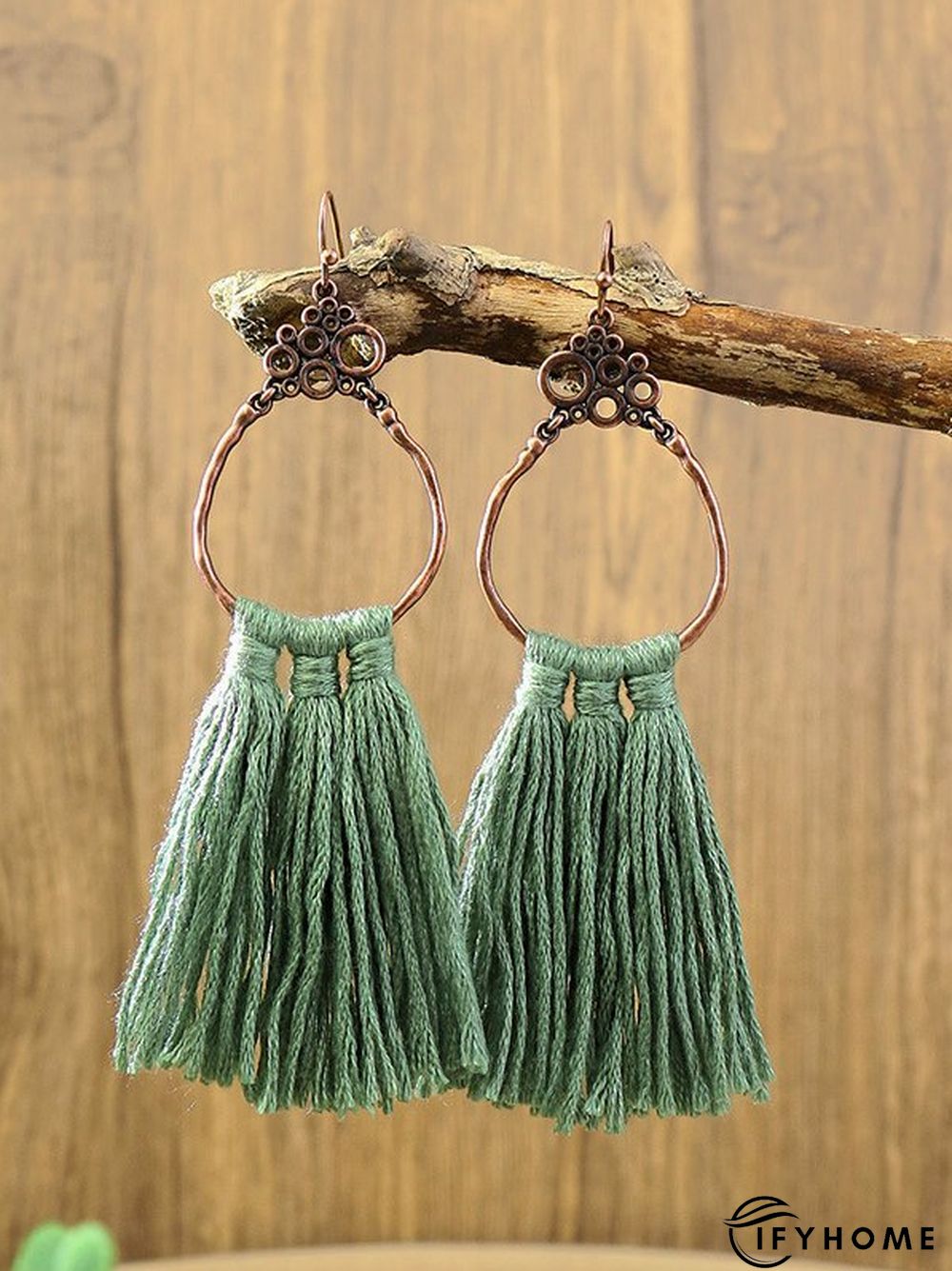 Boho Tassel Earrings Beach Vacation Ethnic Jewelry | IFYHOME