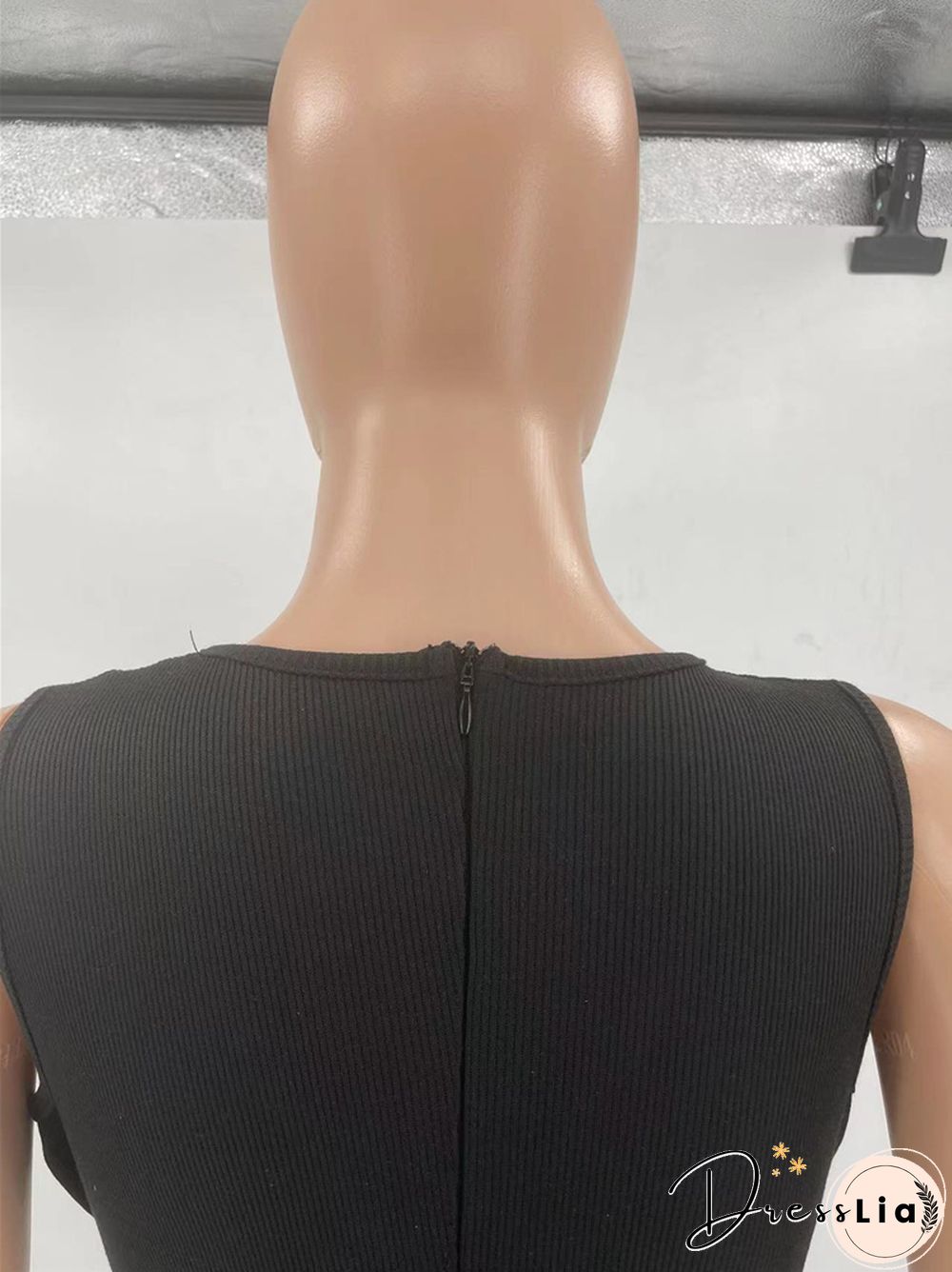 Sleeveless Cut Out Skinny One Piece Jumpsuit