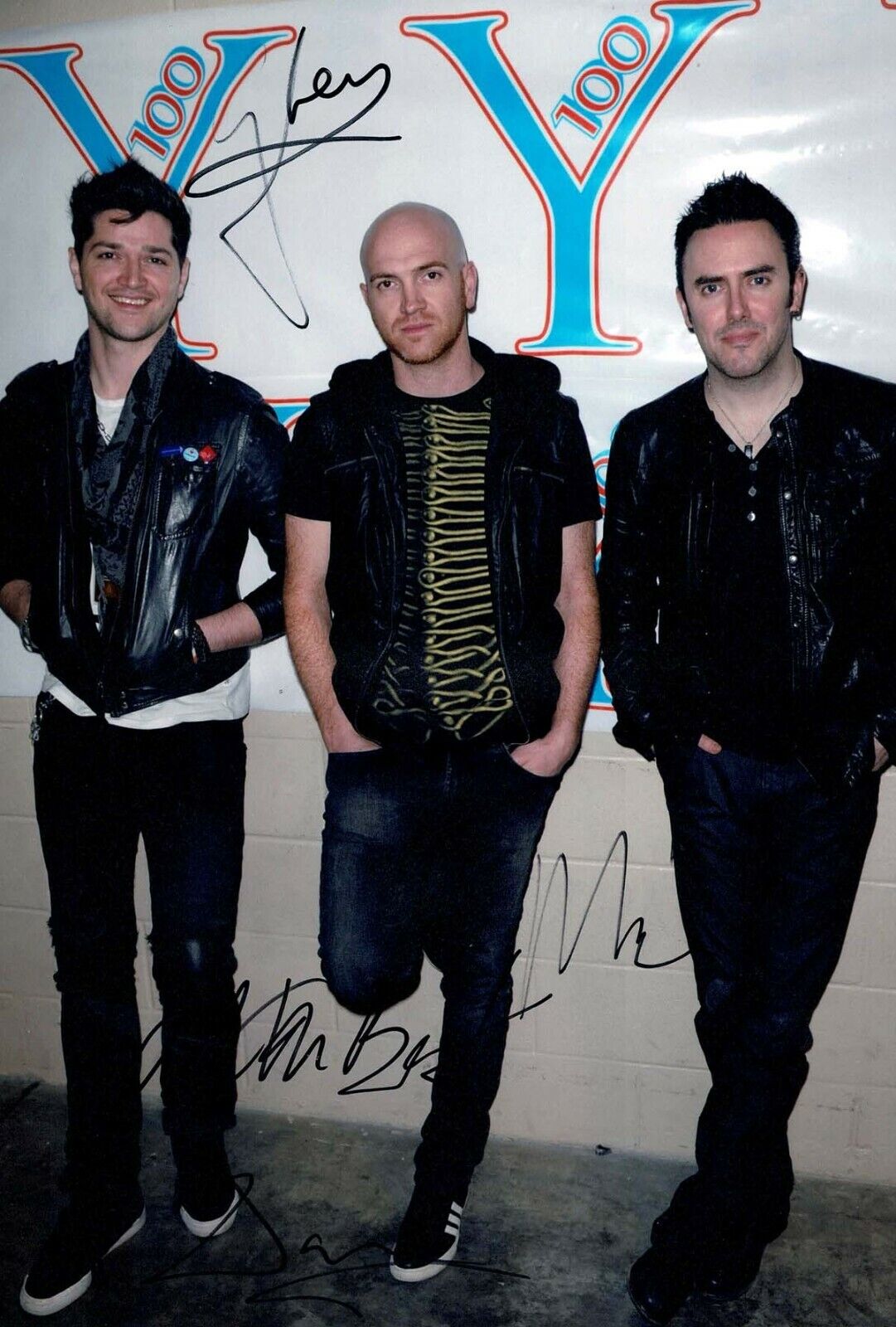 The Script Band Signed 12x8 Photo Poster painting 2 AFTAL Autograph COA Danny O'DONOGHUE