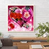 uk.everydayedeals Diamond Painting - Full Round - Love Rose(40*40cm)