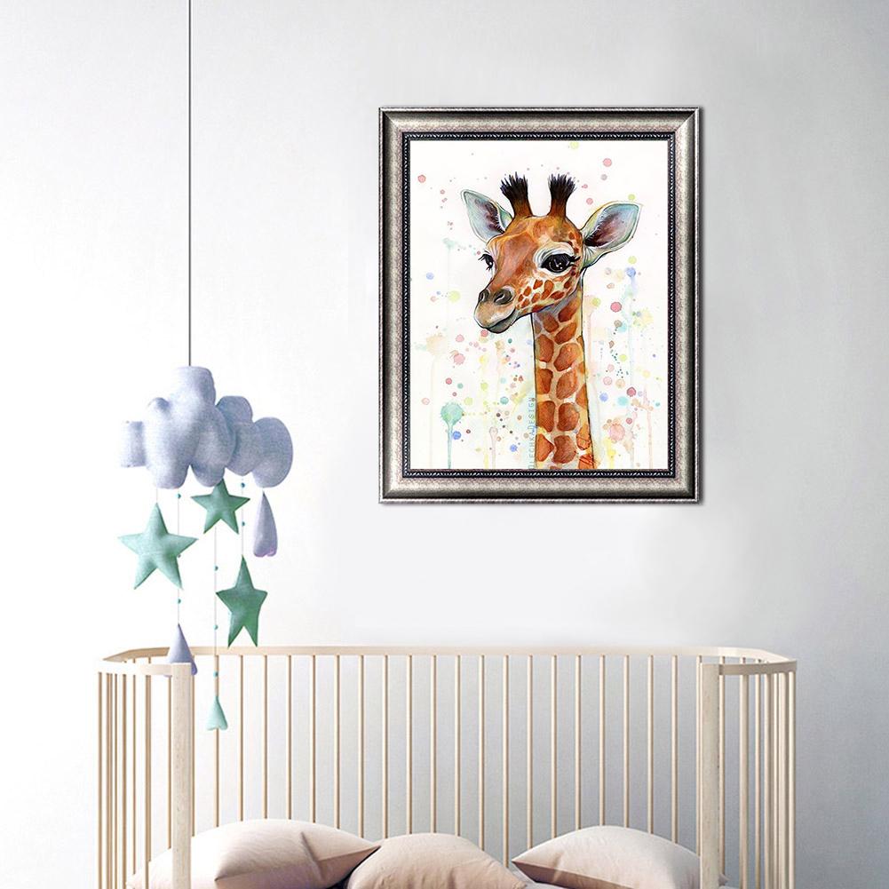 Diamond Painting - Full Round - Giraffe