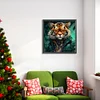 Diamond Painting -DIY Round Drill Anthropomorphic Tiger(40x40 CM)