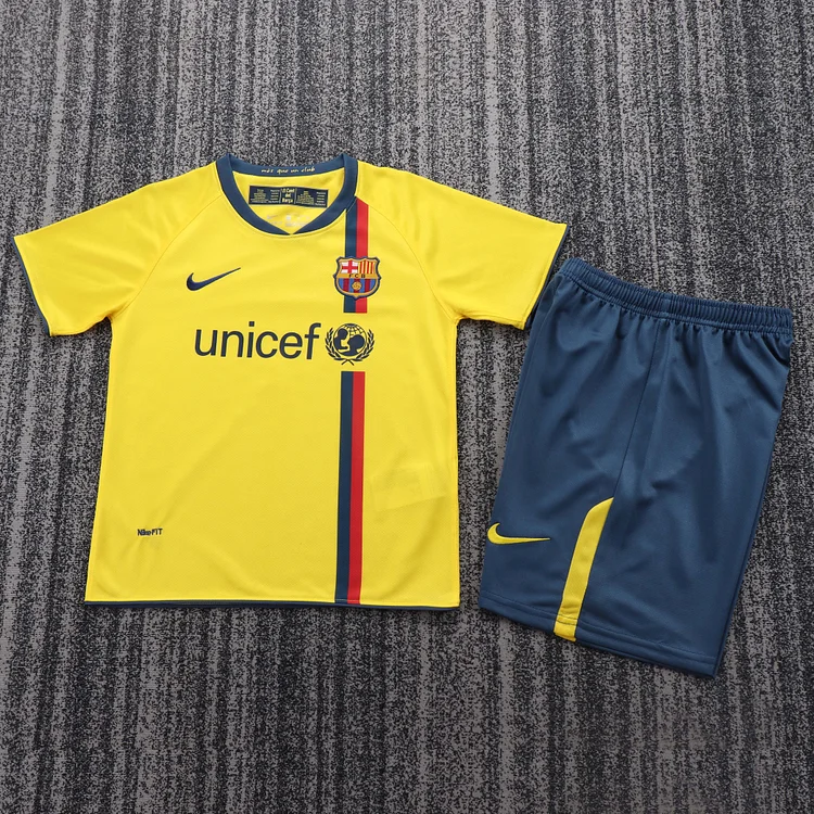2008-09 Barcelona Away Retro Shirt - Kids Sizes