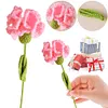 (Finished Product)Crochet Carnation Artificial Carnation Exquisite Aesthetic for Gift Home Office Decor