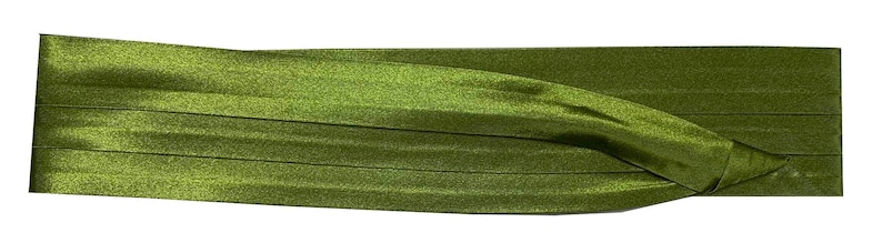 Hat Bands - 3-Pleated "Satin" Hat Bands with 2-End Hooks