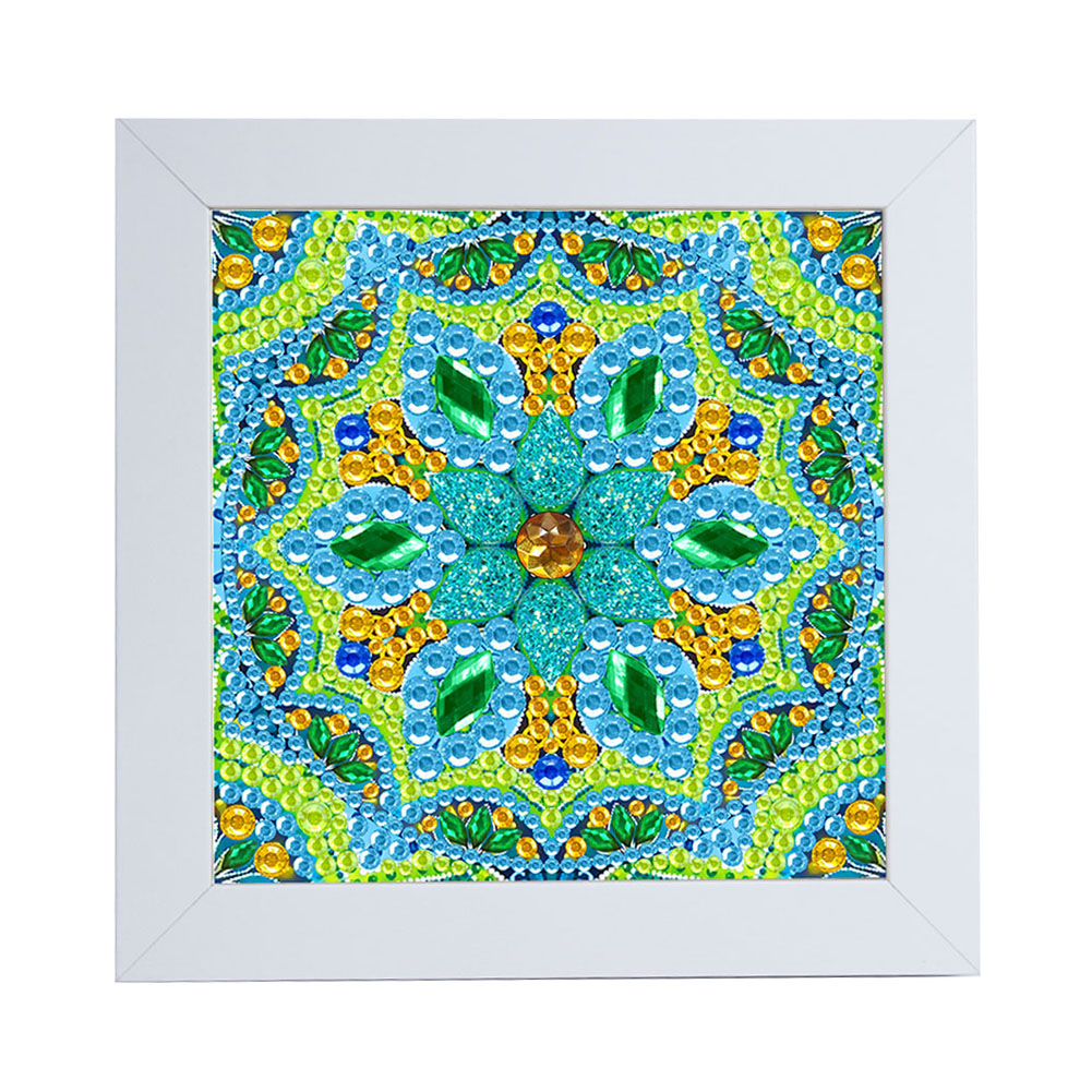 

Painting Green Mandala with Frame-DIY Creative Diamond Sticker, 501 Original