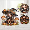 Acrylic Special Shaped Halloween Table Top Diamond Painting Ornament Kit