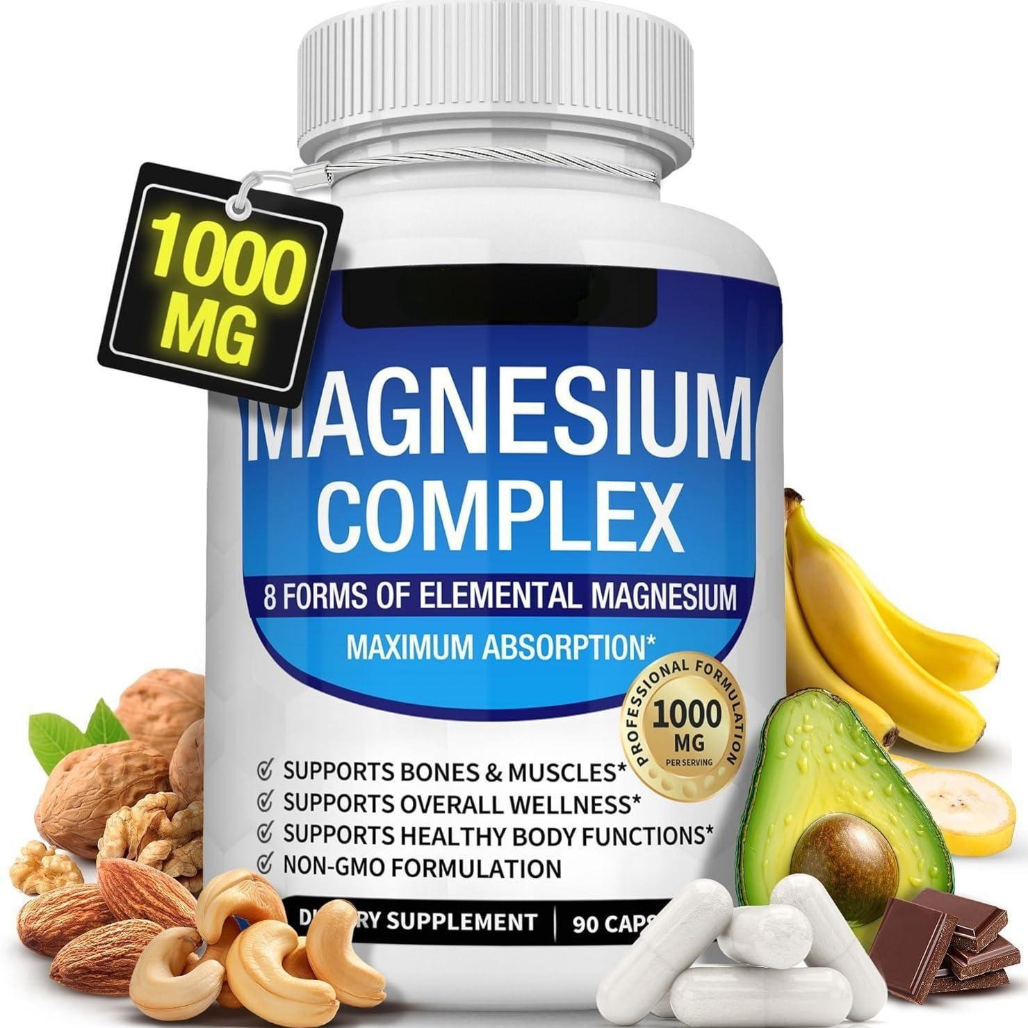 Magnesium Complex – 8-in-1 Advanced Formula