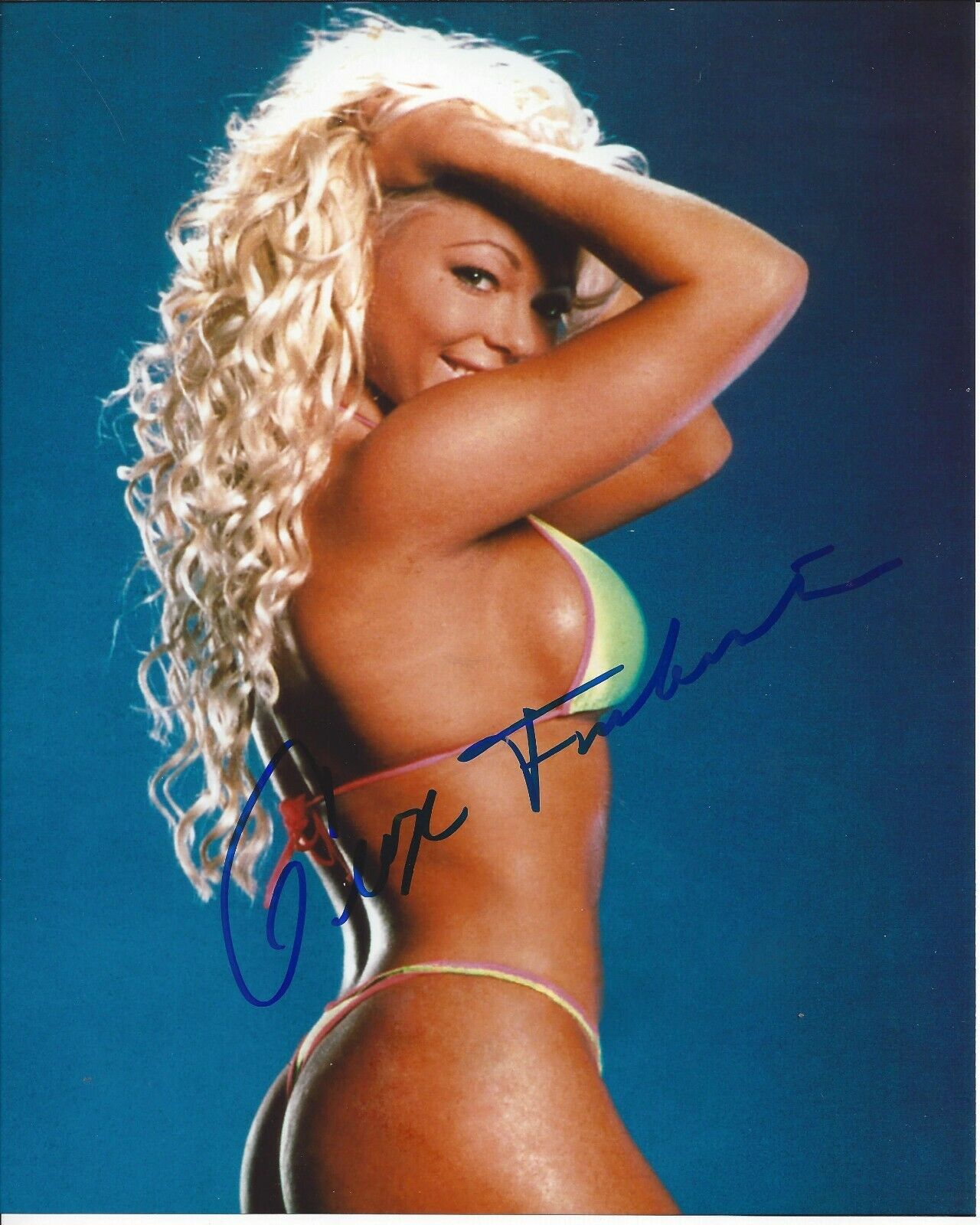 George Frankenstein Gorgeous autographed 8x10 #2 Macho Man Randy Savage