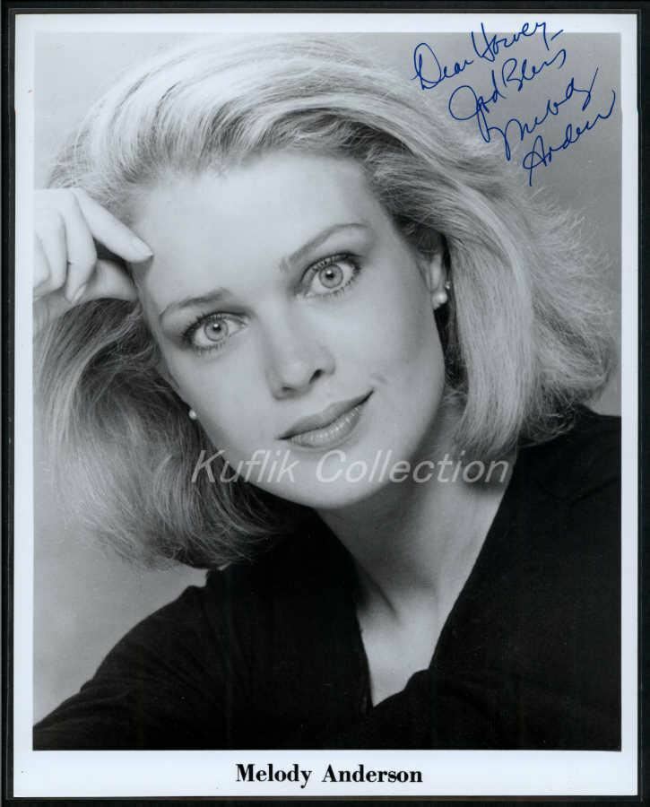 Melody Anderson - Signed Autograph Headshot Photo Poster painting - Flash Gordon - Actress