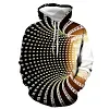 Men's Sweatshirt 3D Abstract T-Shirt Printed Long Sleeves
