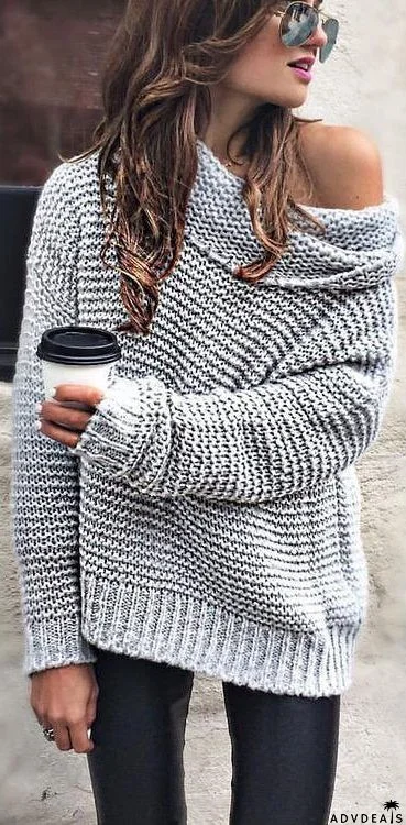 Oversized Cozy up Knit Sweater