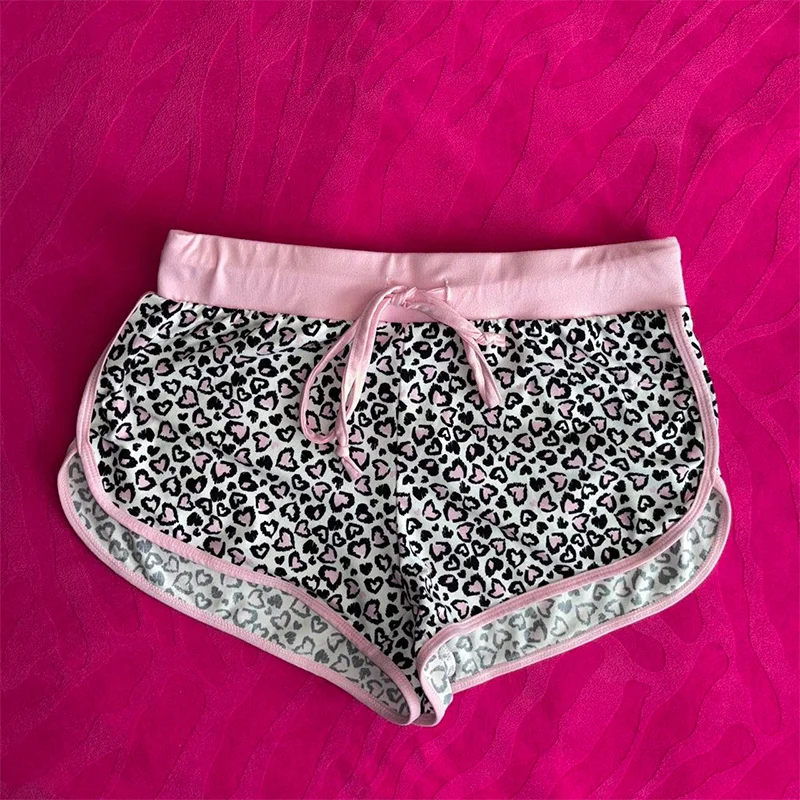 Aonga Sexy Half pants Harajuku Letter Print High street Casual Y2K Shorts Punk Fashion Pants Hiphop Vintage Grunge Goth EMO Streetwear aonga