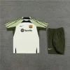 Barcelona 23-24 Short-sleeve Tracksuit off-white Chandal  