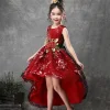 Kid Baby Girls Princess Ball Gown Party Tutu Trailing Dress