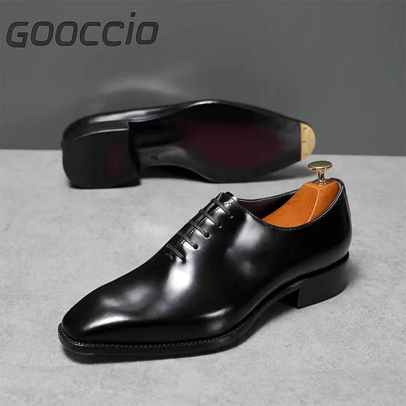NJ194 Calf-Skin Oxford Shoes For Men  GOOCCIO-NJ-Series  