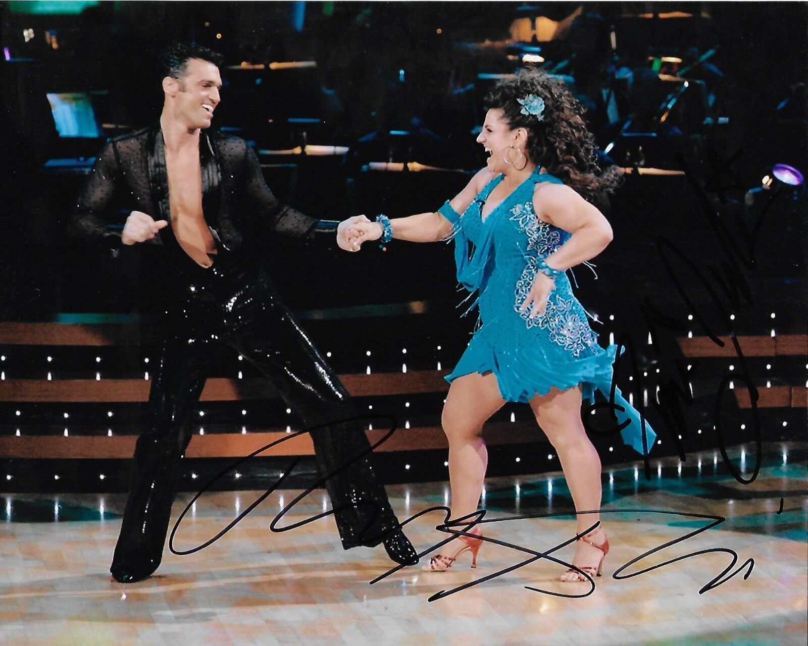 DANCING WITH THE STARS AUTOGRAPHED Photo Poster painting SIGNED 8X10 #3 MARISSA WINOKER TONY