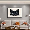 Black Cat -11CT Counted Cross Stitch Kit(40x60cm)