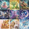 (US Local)4Pack Elf Fairy-Crystal Rhinestone Diamond Painting(30x30cm)