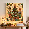 Christmas DIY Special Shape Diamond Painting Pearl Art With Inner Frame Kit 25x25cm(Christmas Tree)