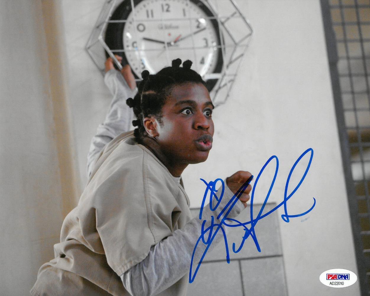 Uzo Aduba Signed OITNB Authentic Autographed 8x10 Photo Poster painting PSA/DNA #AD22010