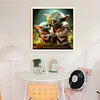 Yoda Star Wars-11CT Stamped Cross Stitch 40*40cm