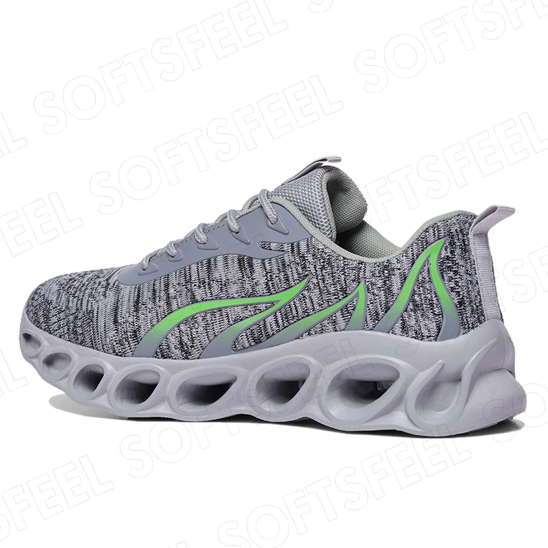 Softsfeel Women's Relieve Foot Pain Perfect Walking Shoes - Gray