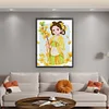 (US Local)Girl-11CT Stamped Cross Stitch Kit(49x65cm)