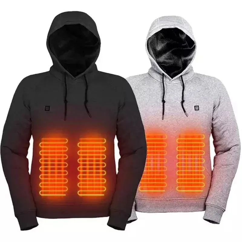 Unisex Heated Hoodie - Hot Sale 50%