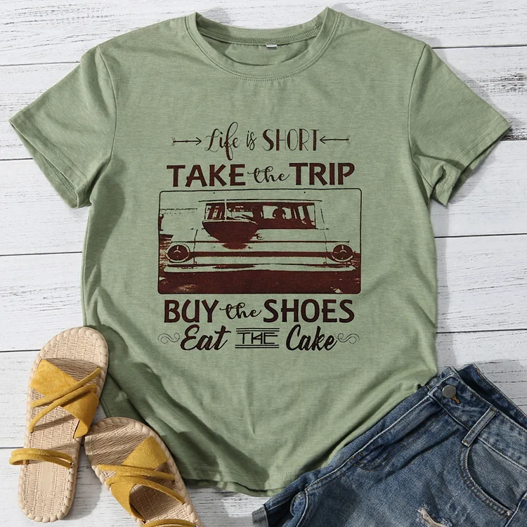 Life is short Vacation T-Shirt Tee-014253-Annaletters