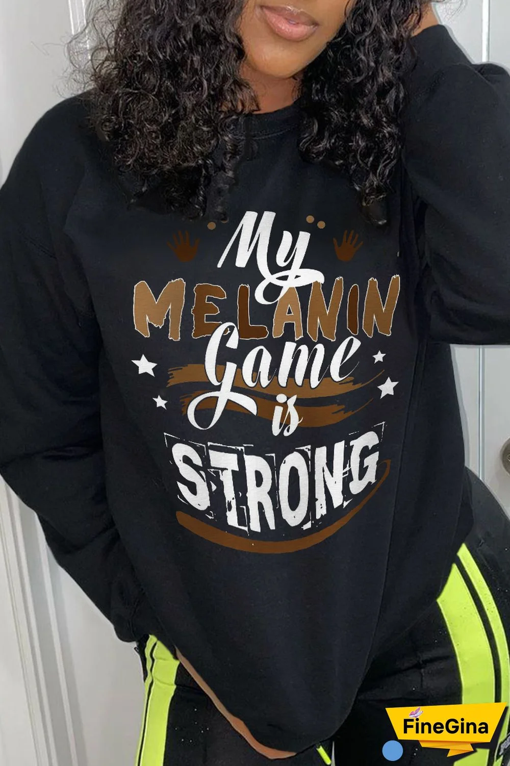 Grey Casual Daily Print Letter O Neck Tops