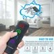 DinoFire Wireless Key Finder Receiver Remote Seeker Tracker Locator Alarm Reminder, 1 RF Transmitter and 4 Receivers