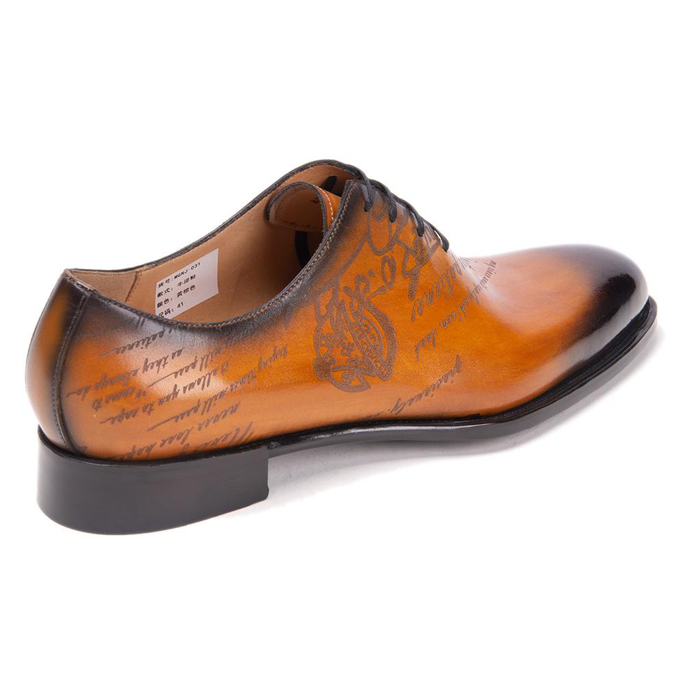 VCSHOES Leather Shoes Men's Formal Wear Office Dress Wedding Formal Party Oxford Shoes Plus Size 48