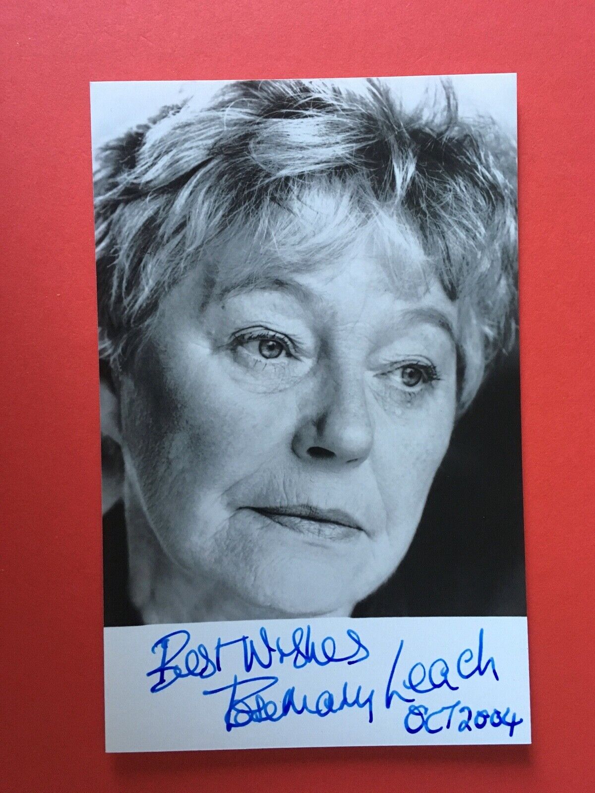 ROSEMARY LEACH - LATE GREAT BRITISH ACTRESS - EXCELLENT SIGNED Photo Poster paintingGRAPH