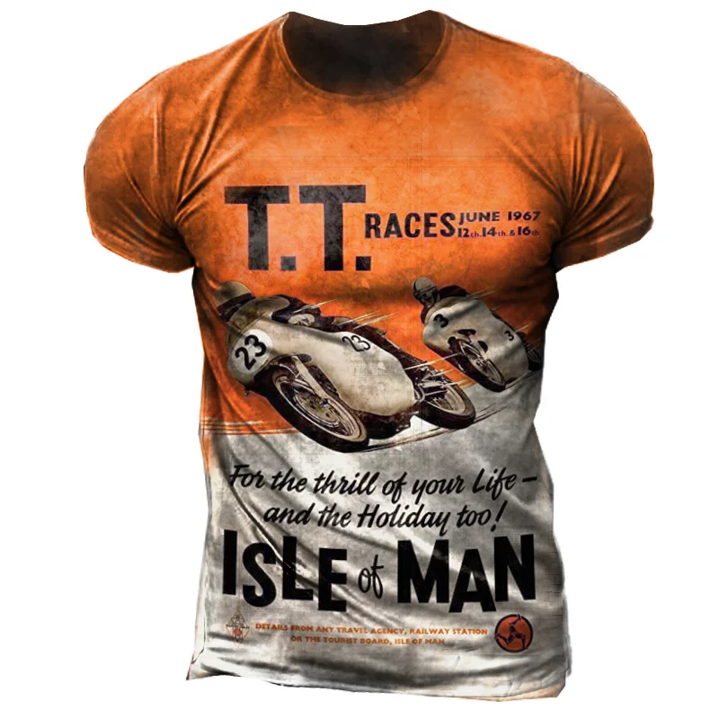 MOTOR PRINT T-SHIRT / [viawink] /