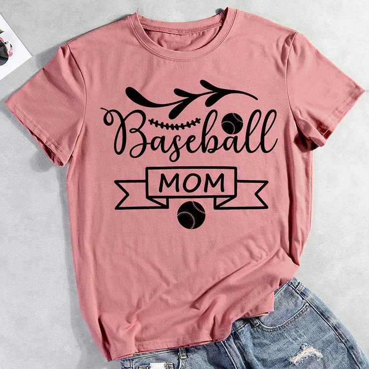 Baseball Mom T-shirt 013970-Annaletters