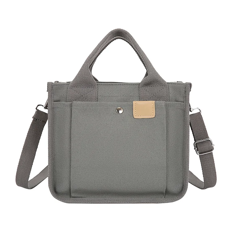 Canvas Casual Bag Adjustable Shoulder Strap Women Handbag Crossbody Bag Gifts-Annaletters
