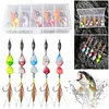 5Pcs Metal Fishing Lures Artificial Spinner Hard Baits Wobblers for Trout Bass