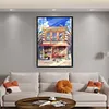 uk.everydayedeals (Limited Stock)Cross Stitch - 11ct Stamped - Librairie de printemps (50*70cm)