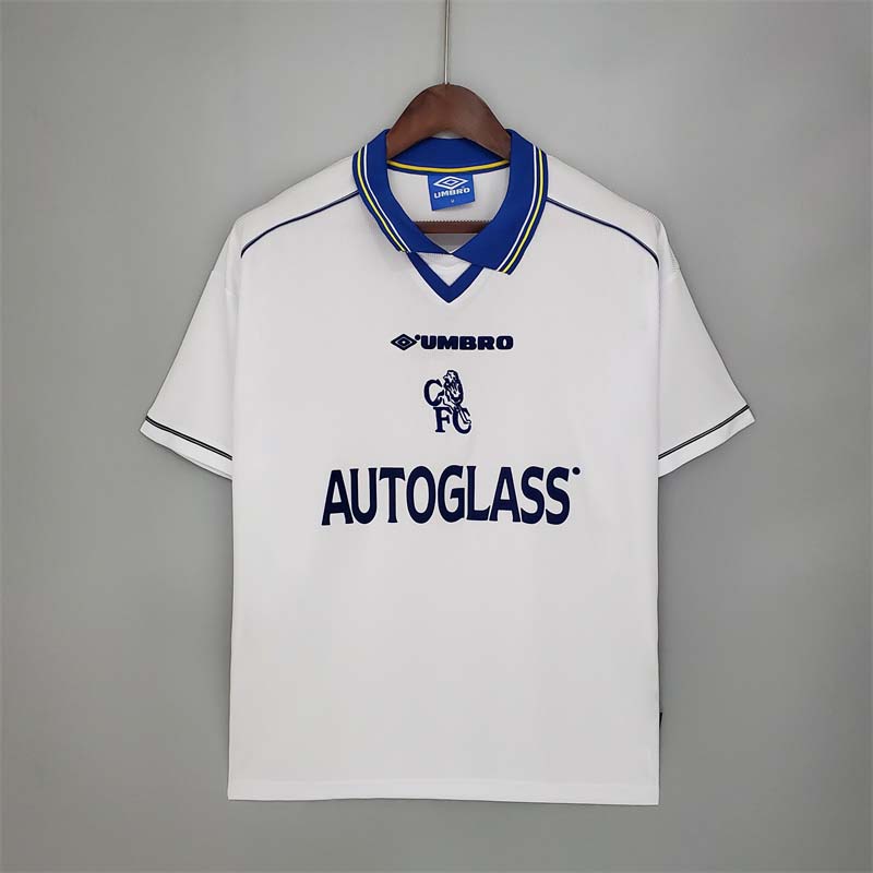 1998-2000 Retro Chelsea FC Away Football Shirt 1:1 Thai Quality- Maxi Kit