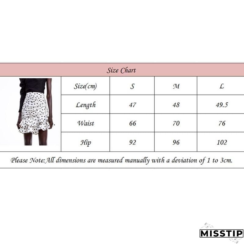 Women high waist skirt chic Ruffle Casual Summer skirts
