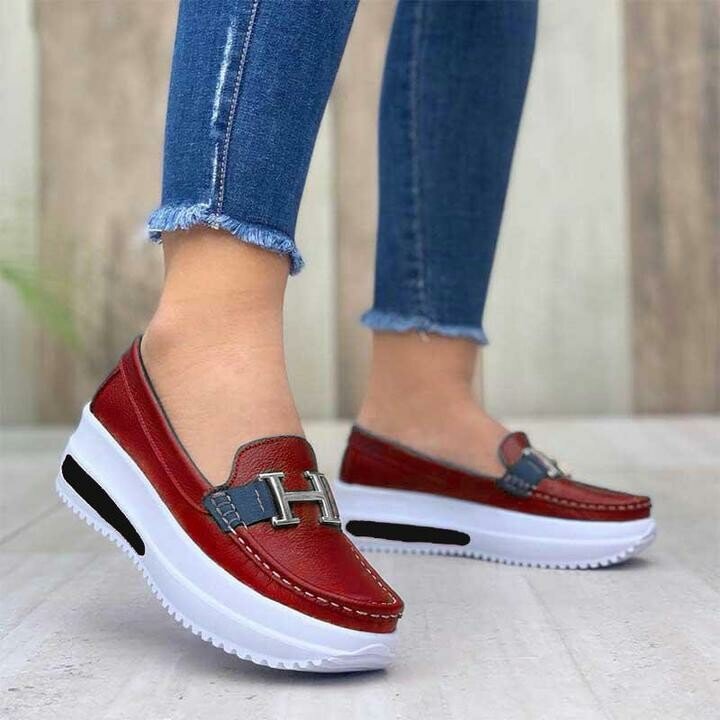 2022 Women's Casual Comfortable Platform Loafers