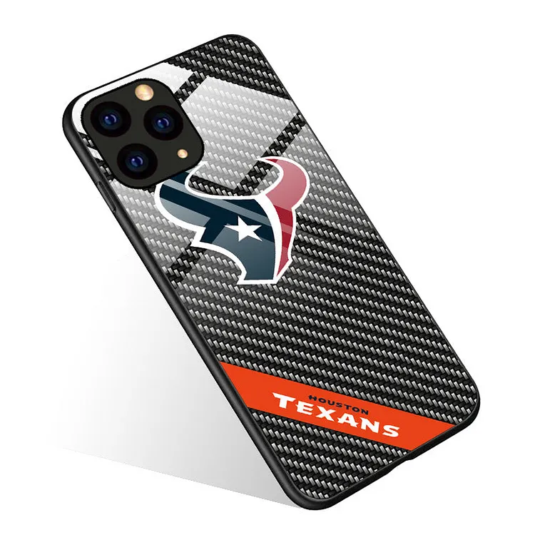 Houston Texans Tempered Glass IPhone Case