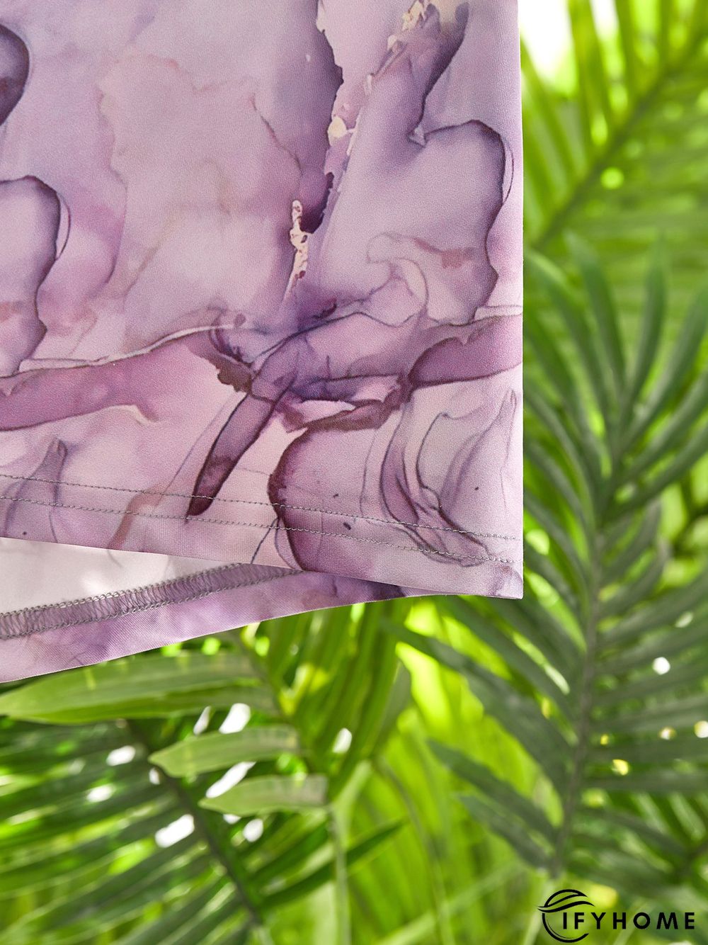 Casual Short Sleeve Round Neck Printed Top T-shirt | IFYHOME