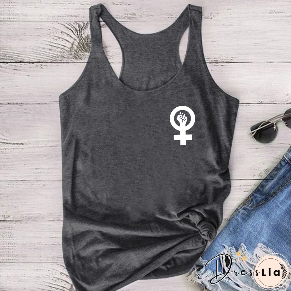 Feminist Women Tshirt Fist Chest Label Print Casual Funny Summer T ShirtFor Lady Girl Tops Tees Hipster Drop Ship Clothes