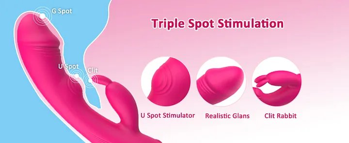 Bora Rabbit Tapping G-spot Vibrator Bora Rabbit Tapping G-spot Vibrator