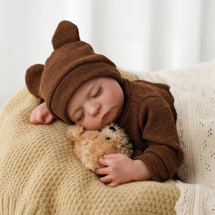 Babeside Sleeping Reborn Baby Noah 20'' Little Infant Gir Healing Moments Companion