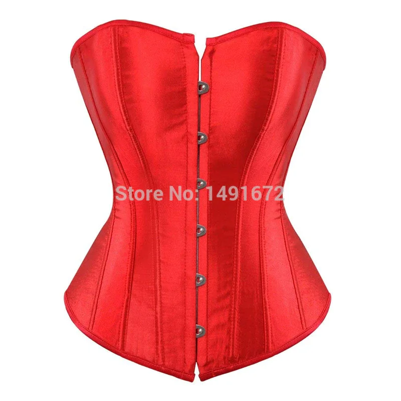Billionm Corset Sexy Bustiers Top Plus Size Lingerie Gothic Overbust Corsets for Women Brocade Burlesque Vintage Costumes Corsetto Mujer